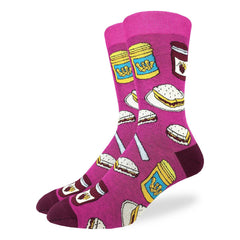 Peanut Butter & Jam Men's Crew Socks