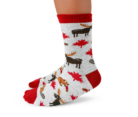 Canadian Kid's Crew Socks