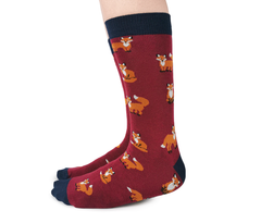 Feeling Foxy Women's Crew Socks