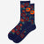 Fuzzy Flowers Women's Crew Sock