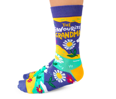 Favorite Grandma Women's Crew Socks