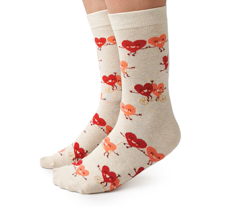 Tandem Hearts Women's Crew Socks