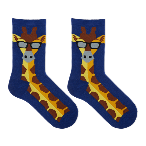 Giraffe Kids Crew Socks (M/L)