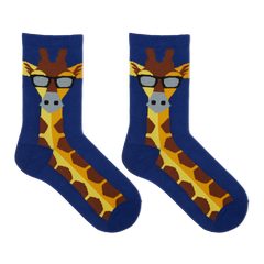 Giraffe Kids Crew Socks (M/L)