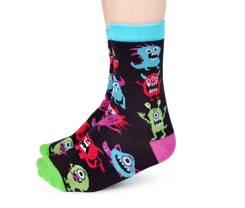 Monster Mash Kid's Crew Socks