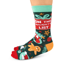 Naughty List Women's Crew Socks