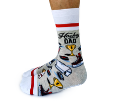 Hockey Dad Men's Crew Socks