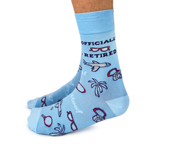 Officially Retired Men's Crew Socks