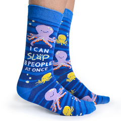 Obscene Octopus Women's Crew Socks